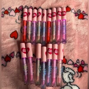 Care Bears Lip Gloss Collection - Red, Pink, Purple, Silver